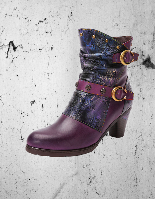 Buty Gotyckie Czarodziejki Wicca | Magical Gothic Mistress Boots