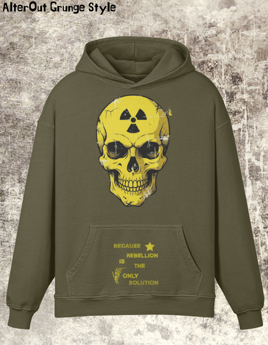 Bluza Hoodie Grunge RADIATION SKULL