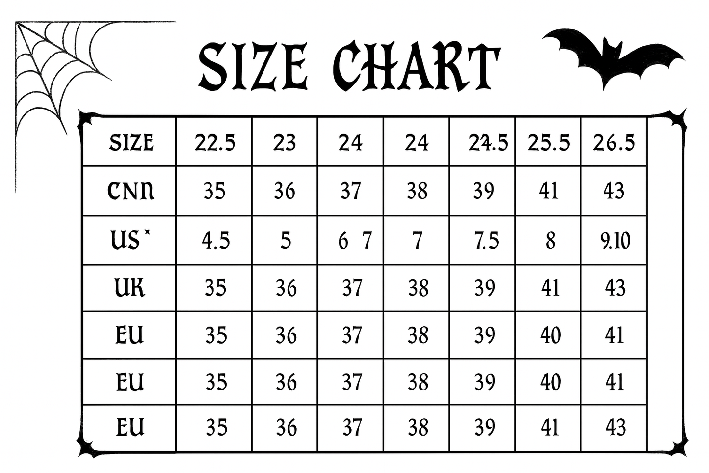 Gotyckie Buty Lolita Little Nightmar