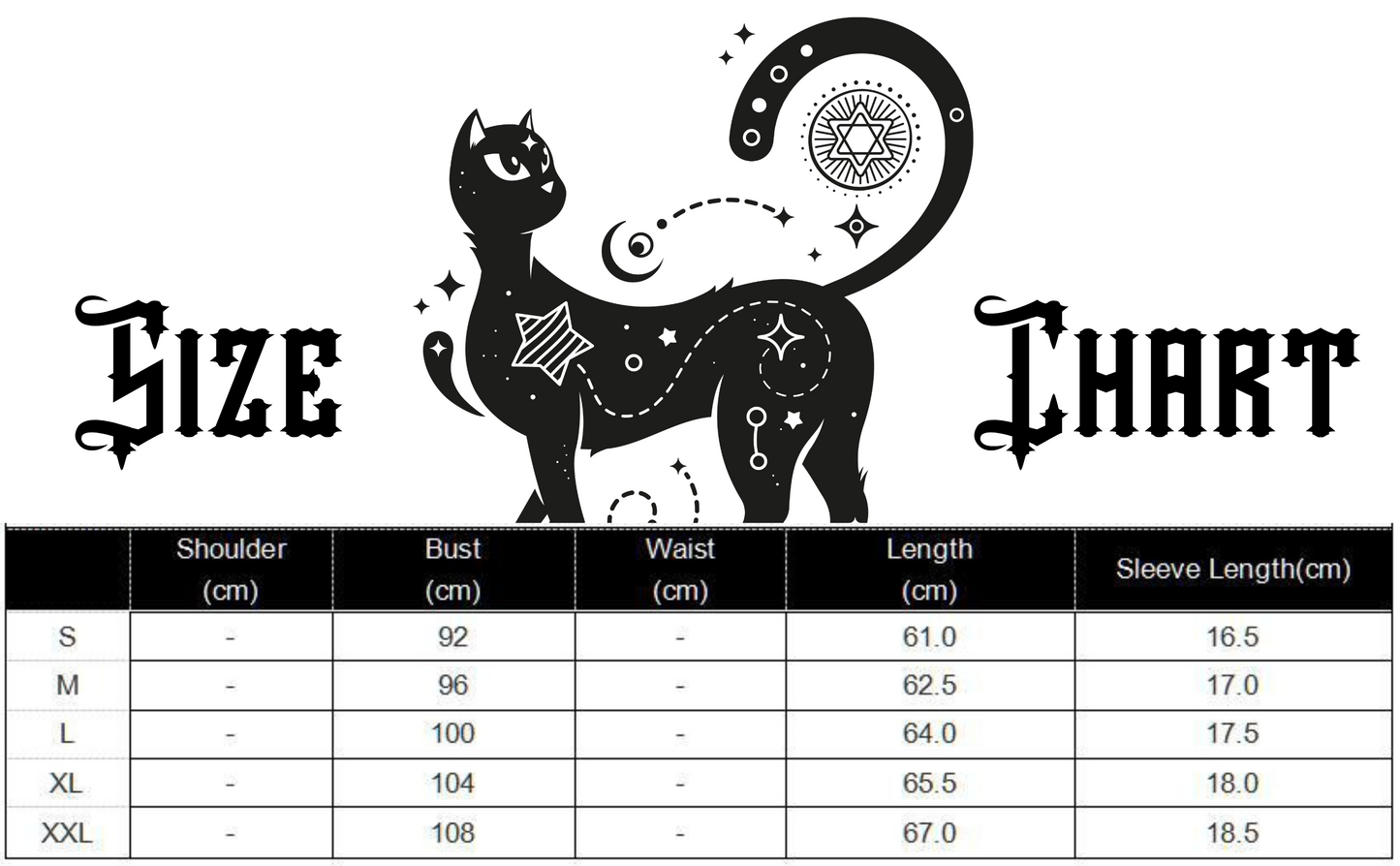 Gotycki T-shirt Astral Gothic Cat