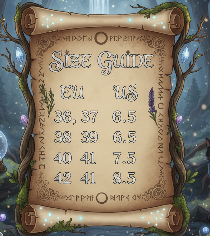 Buty Gotyckie Czarodziejki Wicca | Magical Gothic Mistress Boots