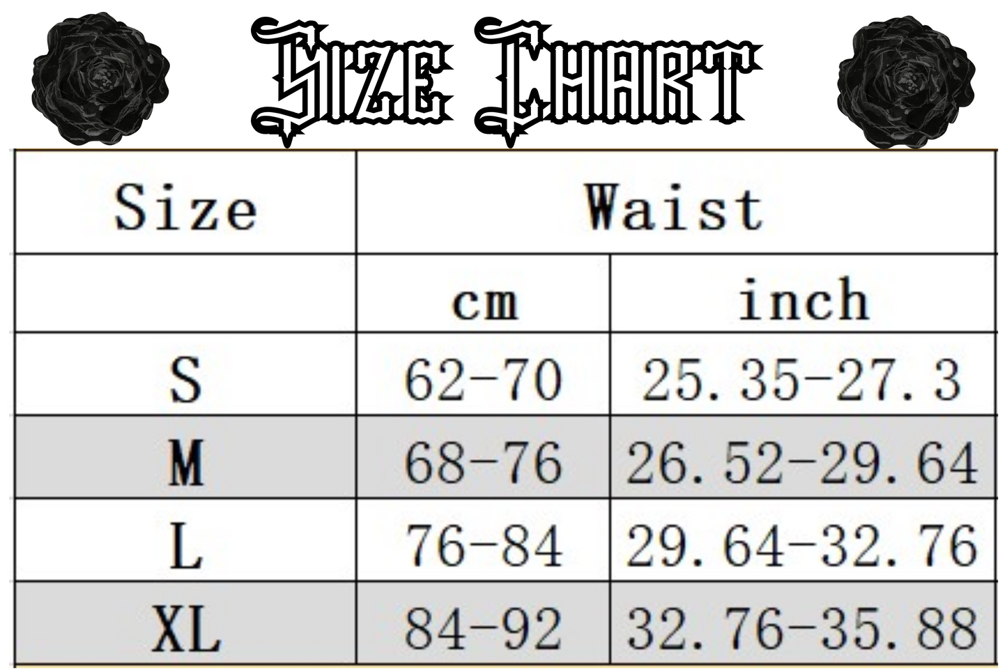Gotycka Spódniczka z koronką