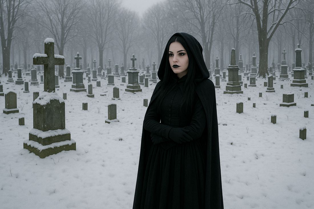 Gotycka Szafa#14: Gotycki Outift na zimę - Mrocznie a ciepło zobacz jak stworzyć gotyckie stylizacje na zimę ?