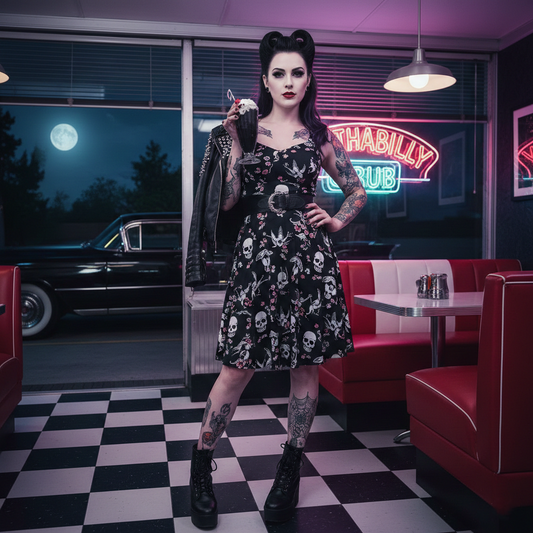 Gotyckie Opowieści#4: Gothabilly - Kiedy mrok gotyckiej mody łączy się z seksapilem lat 50!