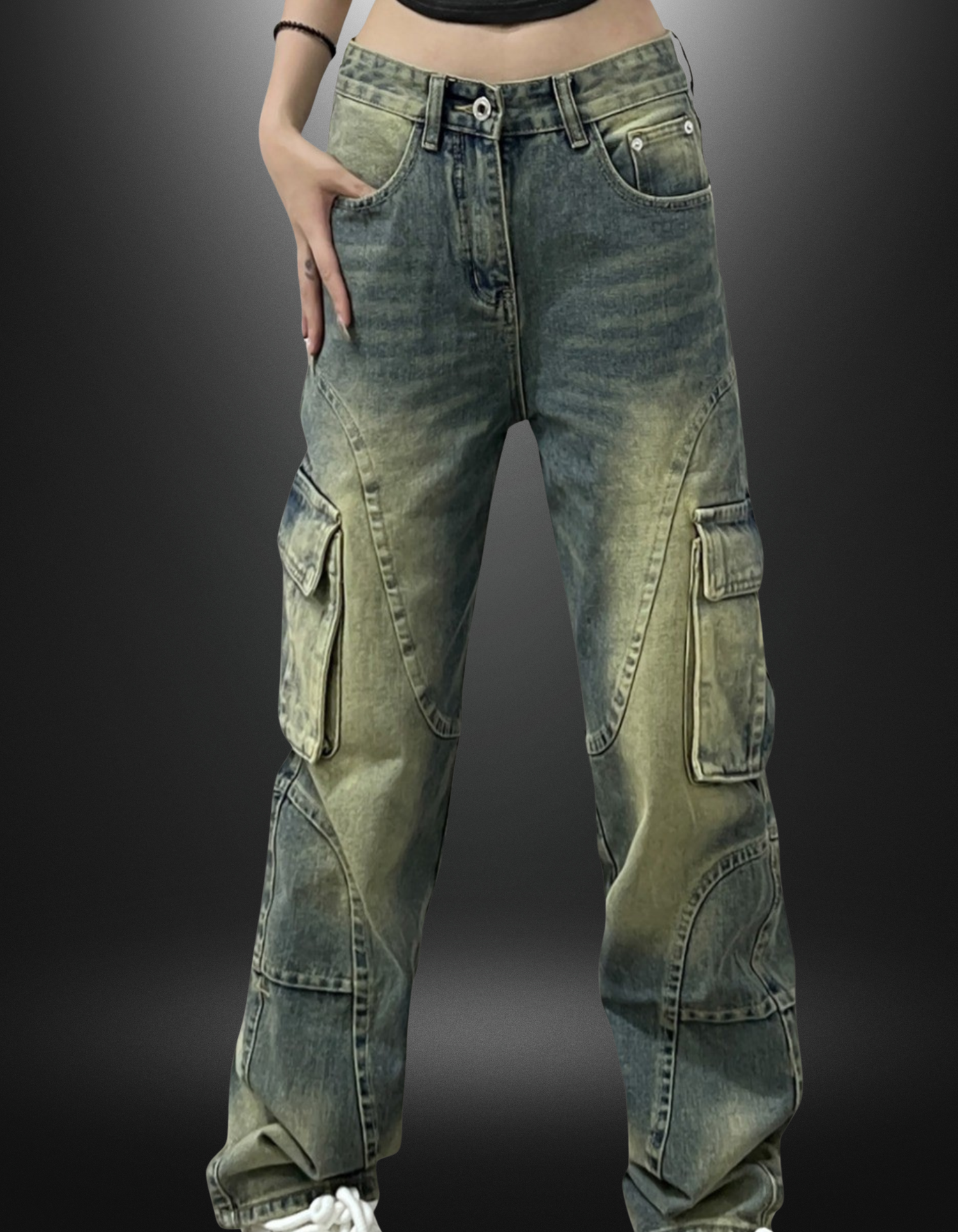 Grunge Spodnie i Spodenki