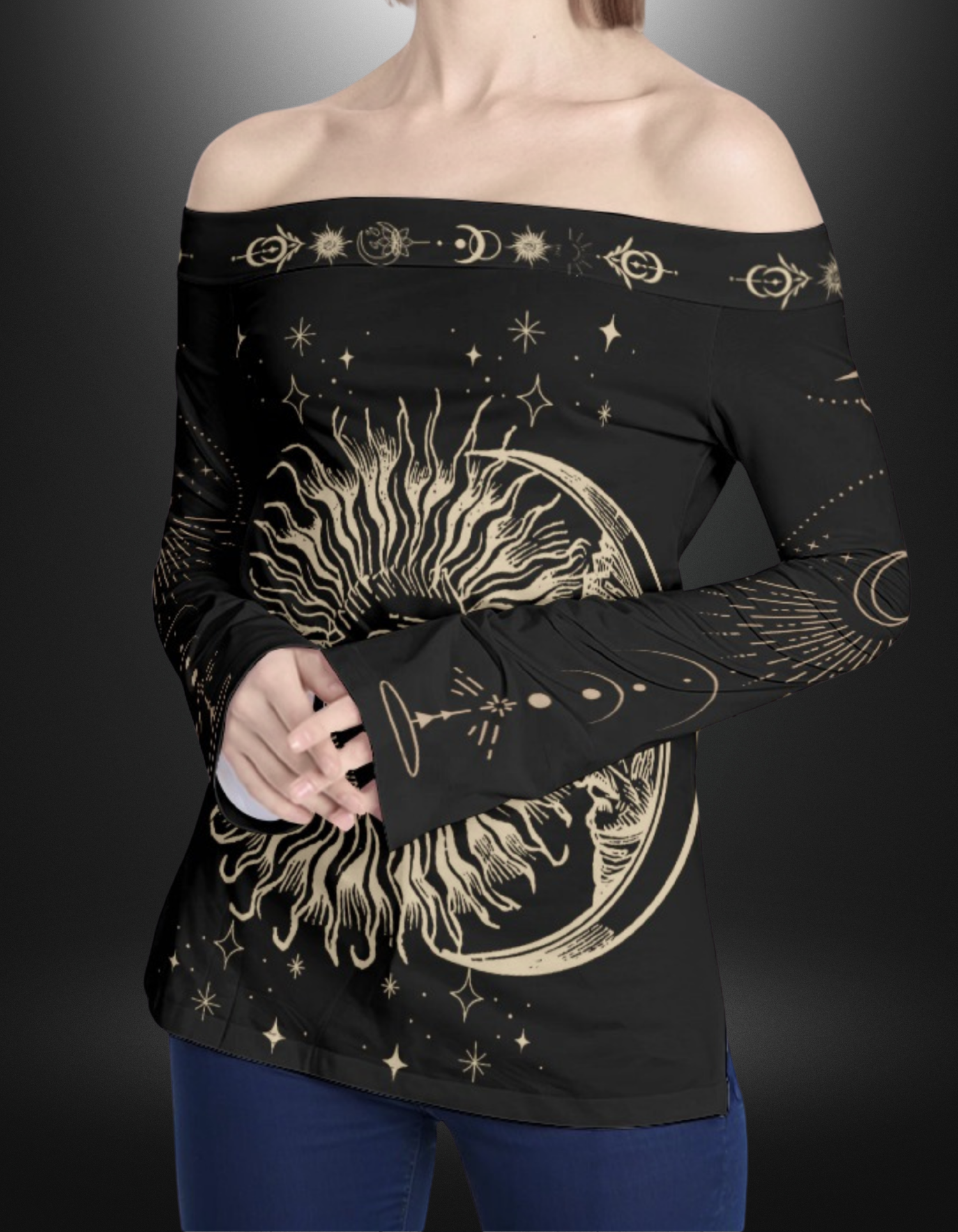 Gotyckie T-shirty i bluzki