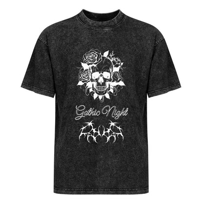 Gotycki T-shirt Damski | Gothic Night