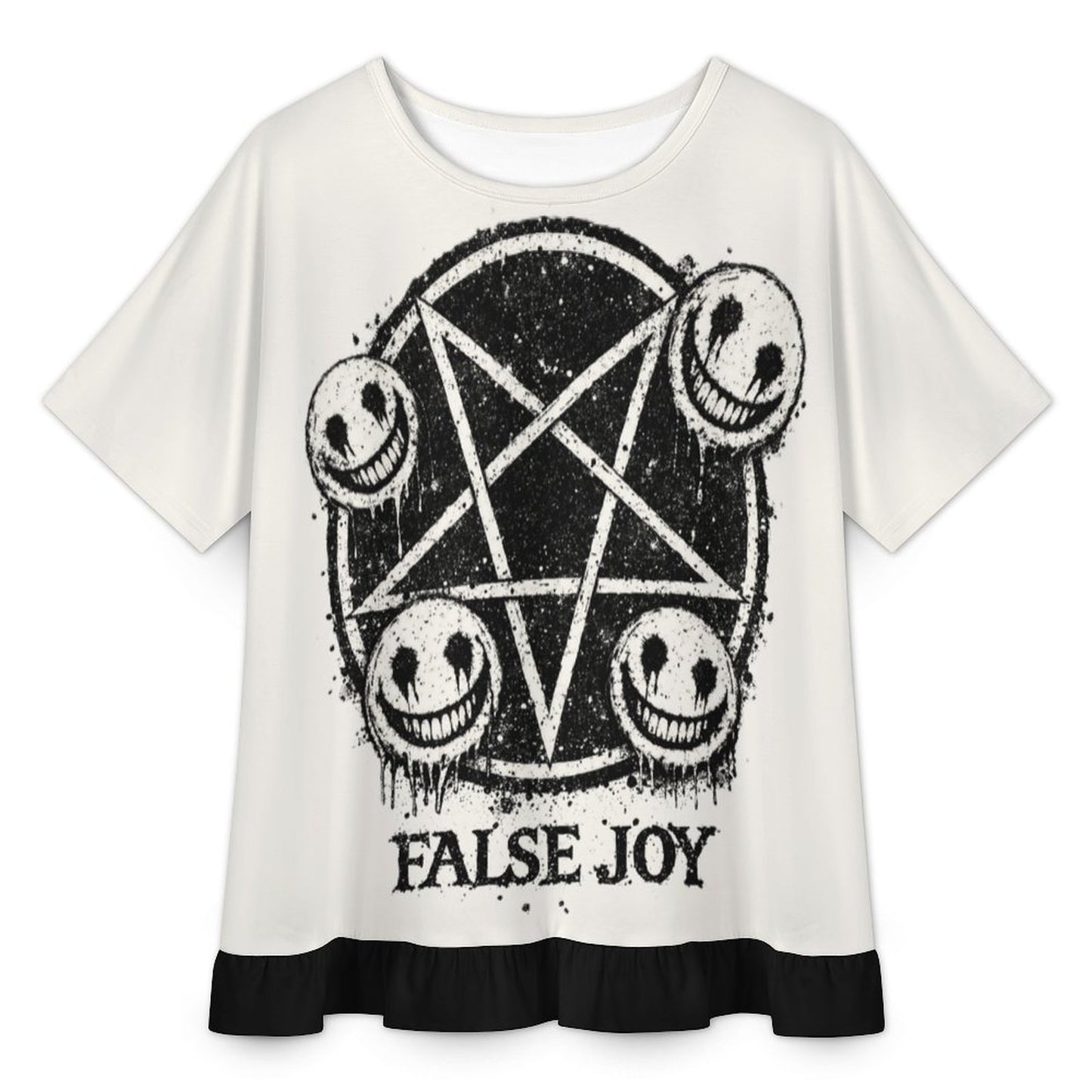 Harajuku Gothic Blouse | False Joy Gothic Streetwear