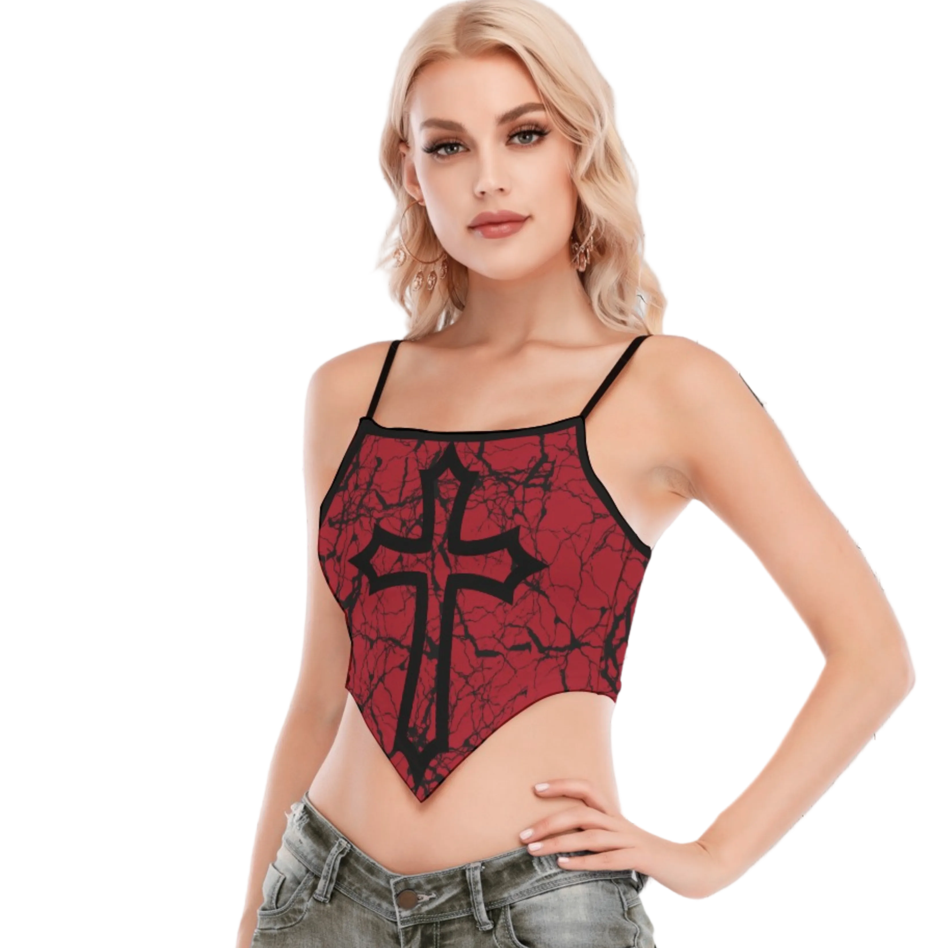 Gotycki Crop Top Poison Blood