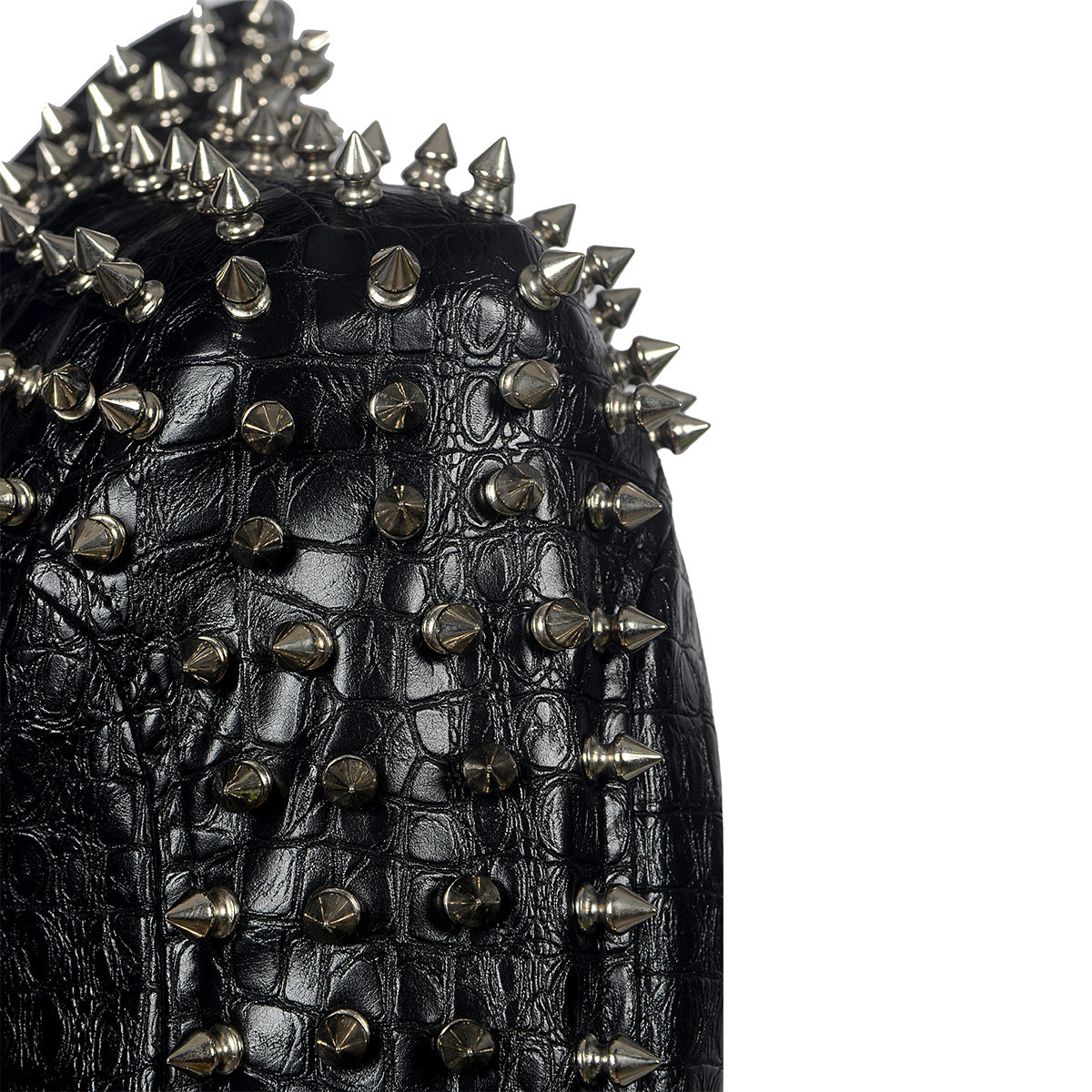 Heavy Metal Pain Armor Studded Leather Jacket