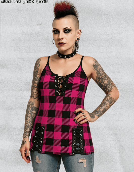 Punkowy kombinezon Pastel Goth Rebel