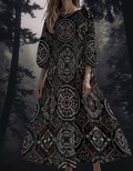 Sukienka Runiczna Slavic Dark