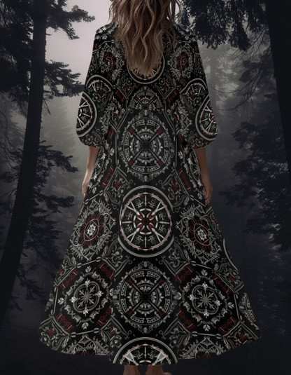 Sukienka Runiczna Slavic Dark