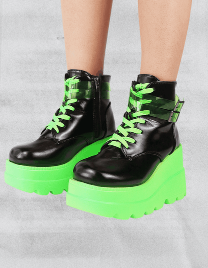 Punkowe Buty Neon Rebel | Punk Design