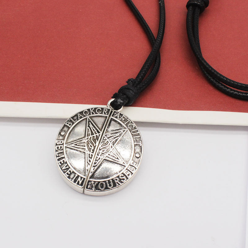 Gotycki Naszyjnik Steampunkowy Victorian Way Star