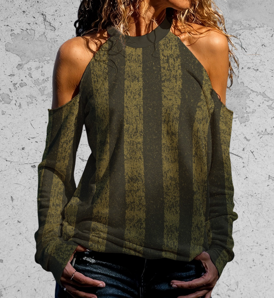 Damska Bluza Grunge Rotten Strips | Classic Grunge