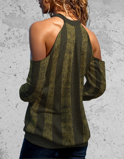 Damska Bluza Grunge Rotten Strips | Classic Grunge