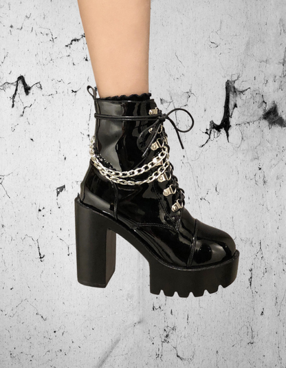 Gotyckie Buty Lolita Little Nightmar