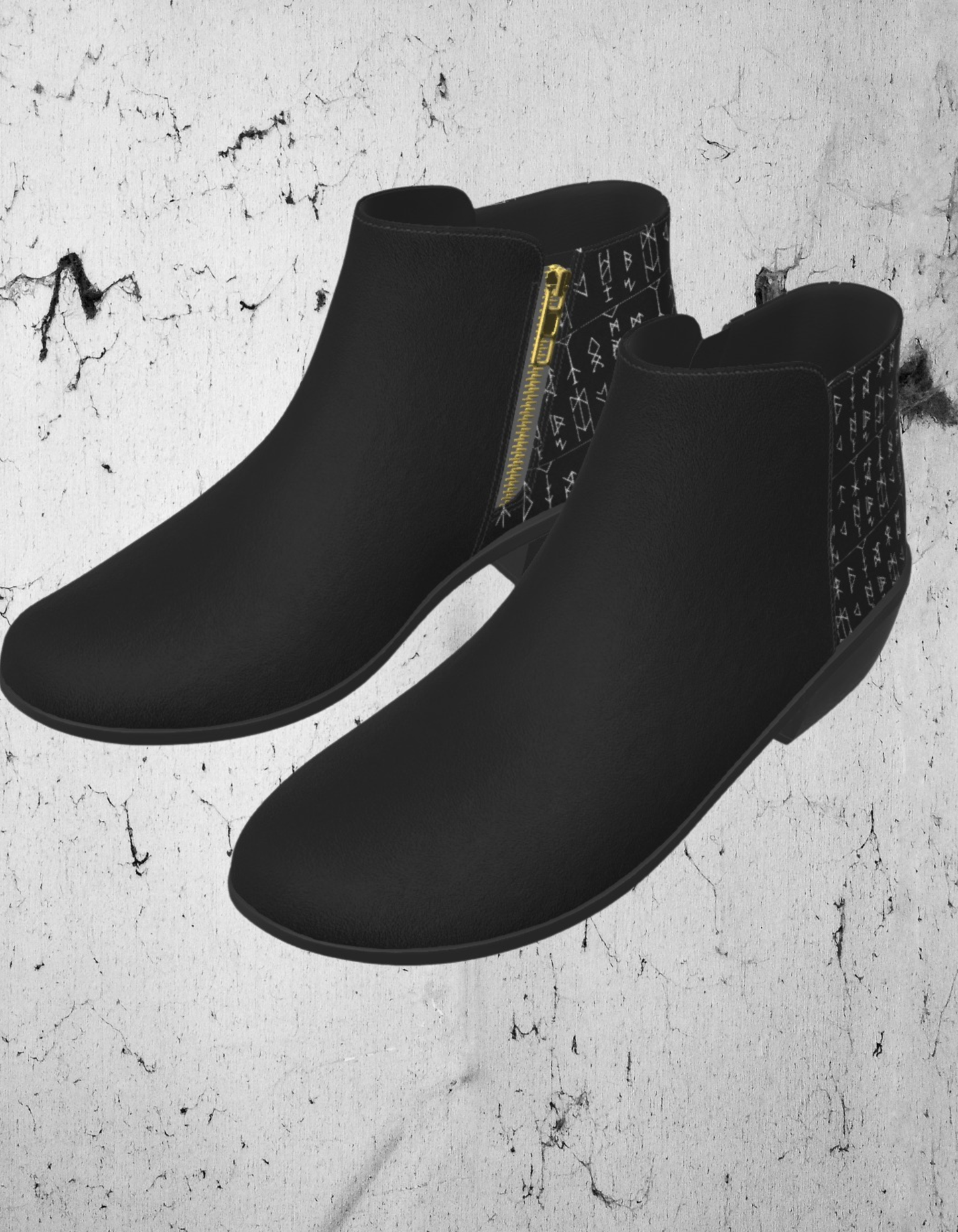 Gotyckie Damskie Buty Runiczne