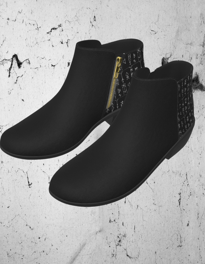 Gotyckie Damskie Buty Runiczne