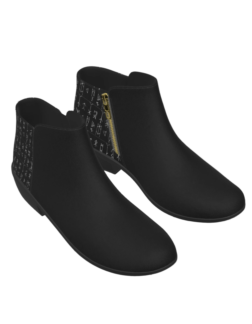 Gotyckie Damskie Buty Runiczne