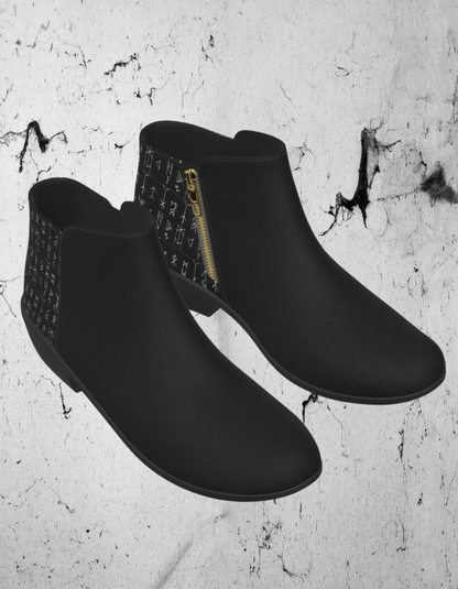 Gotyckie Damskie Buty Runiczne