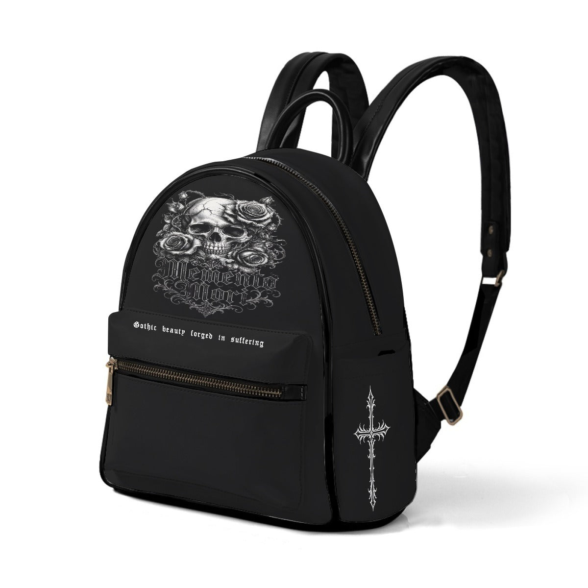 Memento Mori Gothic Backpack | Victorian Darkwear Bag