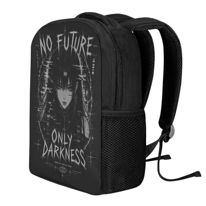 Gotycki Plecak Y2K „Only Darkness” – Darkwear Backpack z Motywem Anime Goth
