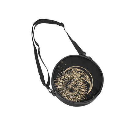 Okrągła Gotycka Torebka Ezoteryczna Astral Duality