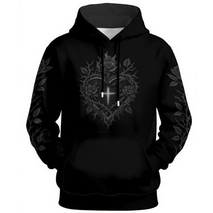 Gotycka Bluza Rose Darkness Heart