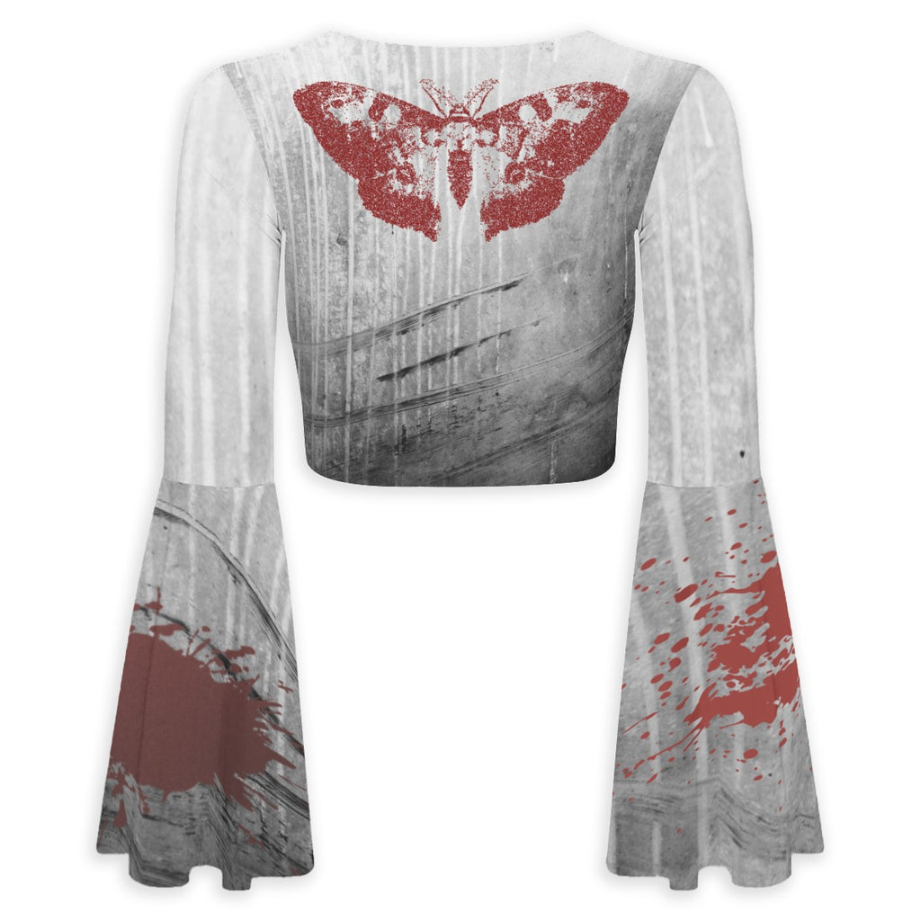 Altgotycki Top Bloodly Alice Moth | Altgoth Lolita