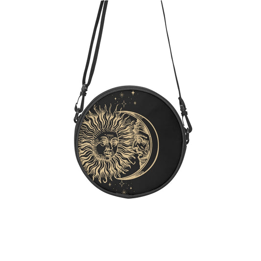 Okrągła Gotycka Torebka Ezoteryczna Astral Duality