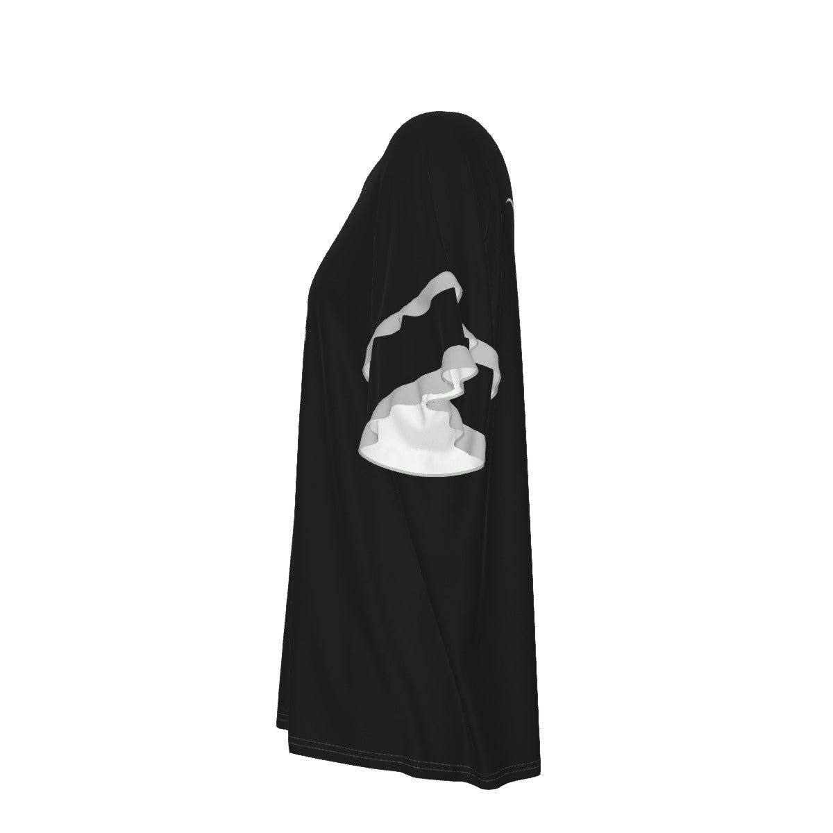 Damska Gotycka Bluzka | Dark Cloak of Sweet Death | Jersey