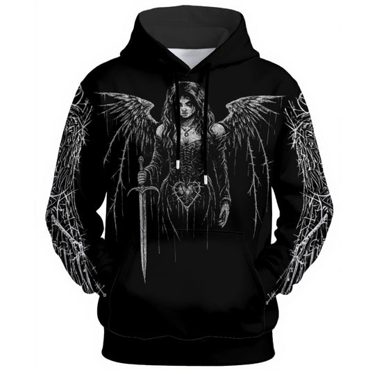 Bluza Hoodie Gothic Angel Y2K Goth| Dark Celeste Kinght