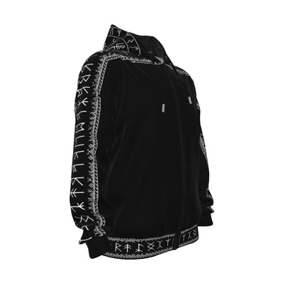 Gotycka Bluza na Zamek - Dark Occult Rune Circle