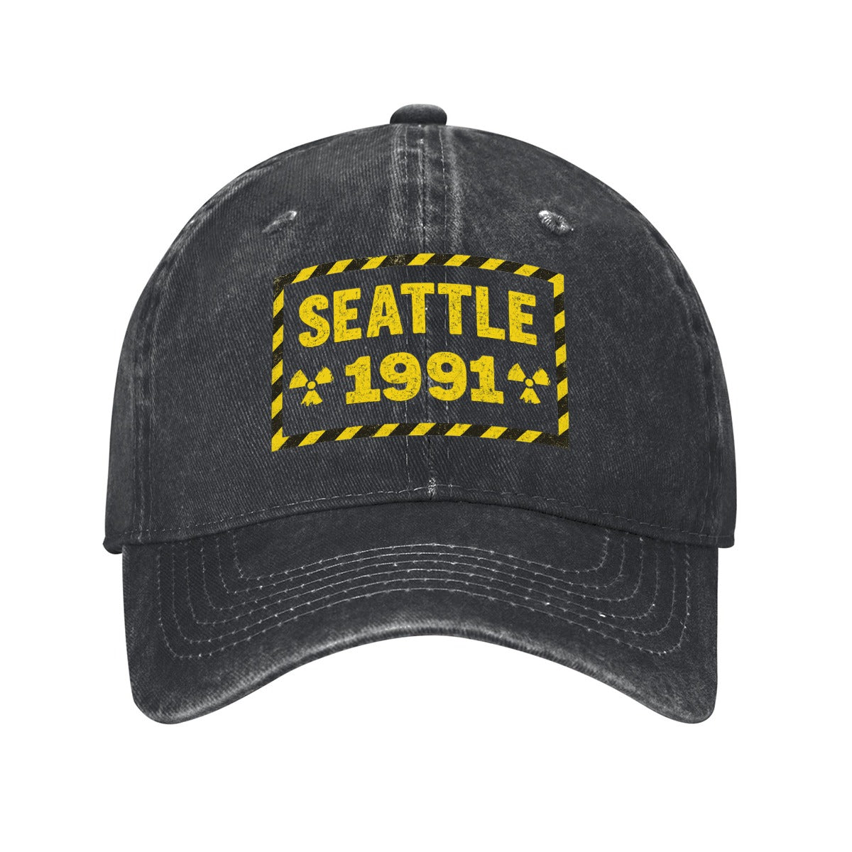 Denimowa Czapka Grunge SEATTLE 1991