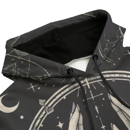 Wiccańska Bluza Rytualna Eternal – All-Over Print | Dark Magic Witch Hoodie | Gothic Aesthetic