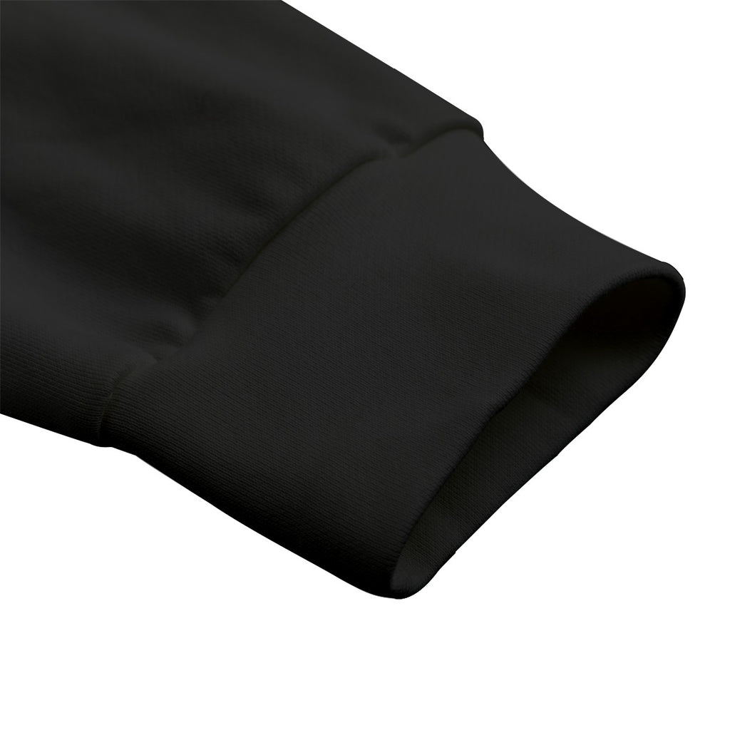 Gotycka Kurtka Bomber Streetwear 310 GSM | Black Cathedral I | 100% Bawełna