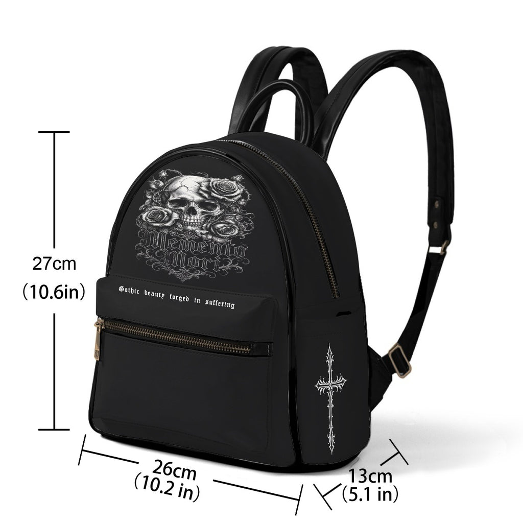 Gotycki Plecak Memento Mori | Victorian Darkwear Backpack