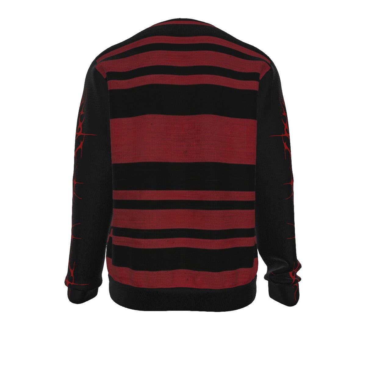Bluza Gotycka Grunge w Pasy | Evil Stripes | 100% Bawełna 310 GSM