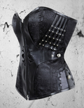 Gorset Gotycki Abyssal Armor – Pancerz z Otchłani | Dark Fantasy Underbust | Void Goth Aesthetic