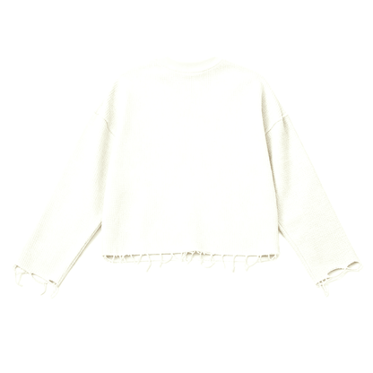 White Grunge ANTISOCJAL Sweatshirt