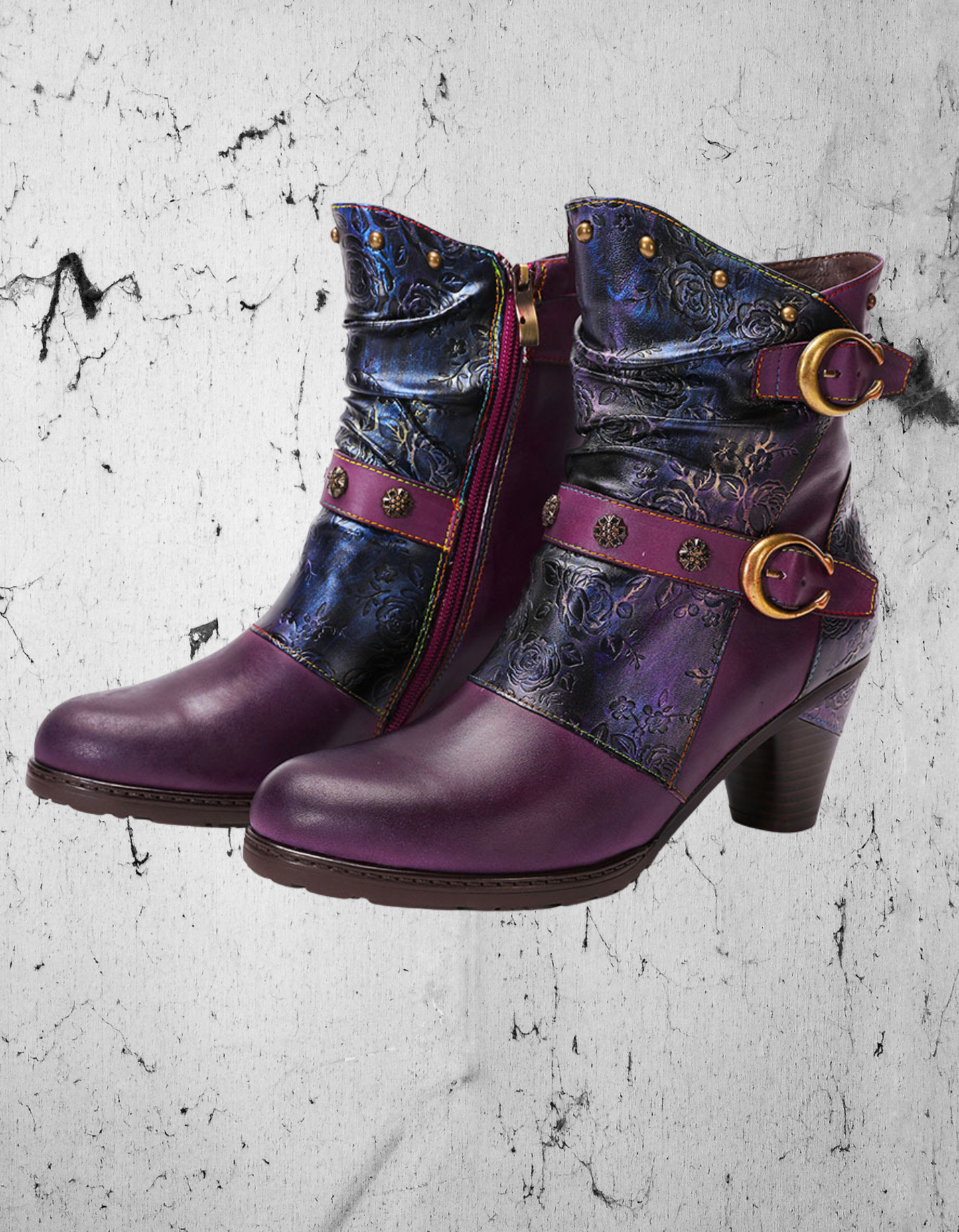 Buty Gotyckie Czarodziejki Wicca | Magical Gothic Mistress Boots