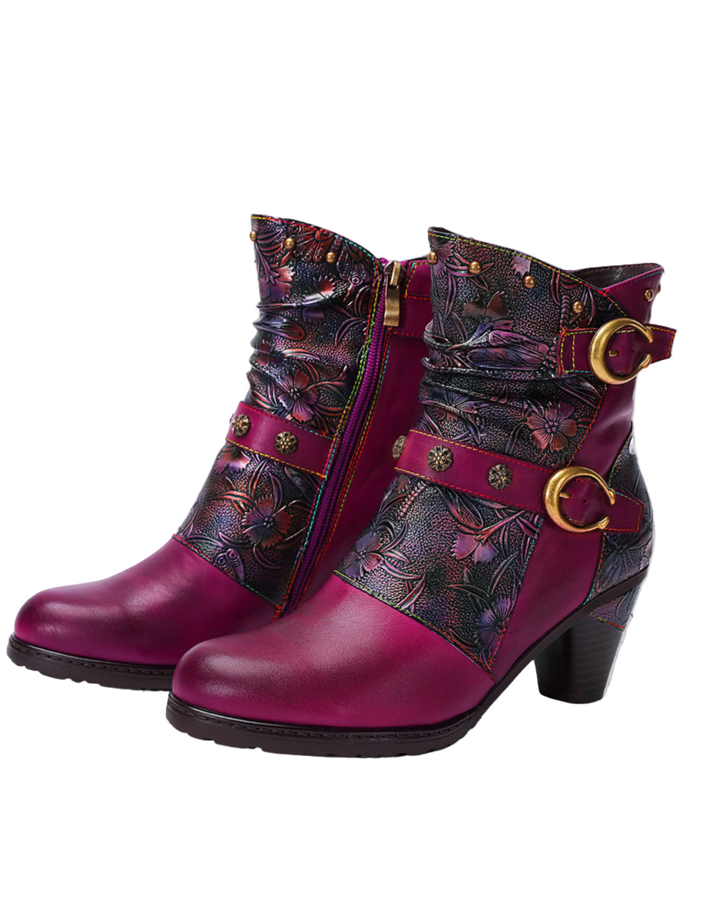 Buty Gotyckie Czarodziejki Wicca | Magical Dark Love Boots