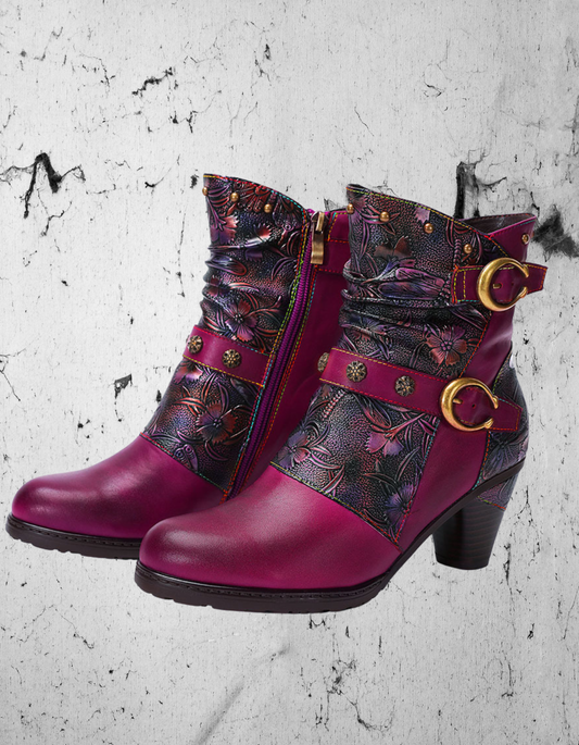 Buty Gotyckie Czarodziejki Wicca | Magical Dark Love Boots
