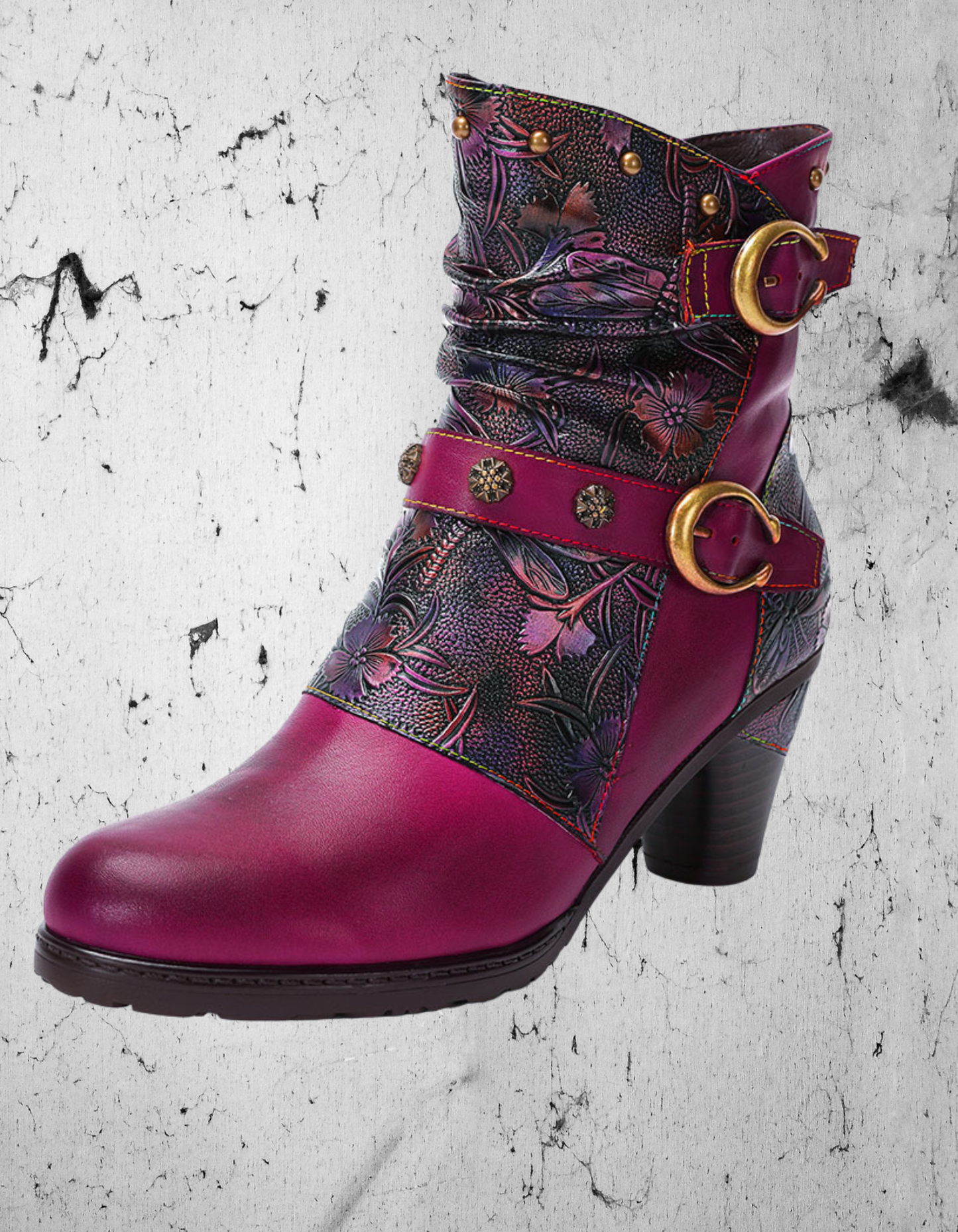 Buty Gotyckie Czarodziejki Wicca | Magical Dark Love Boots