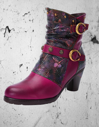 Buty Gotyckie Czarodziejki Wicca | Magical Dark Love Boots