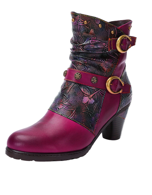 Buty Gotyckie Czarodziejki Wicca | Magical Dark Love Boots