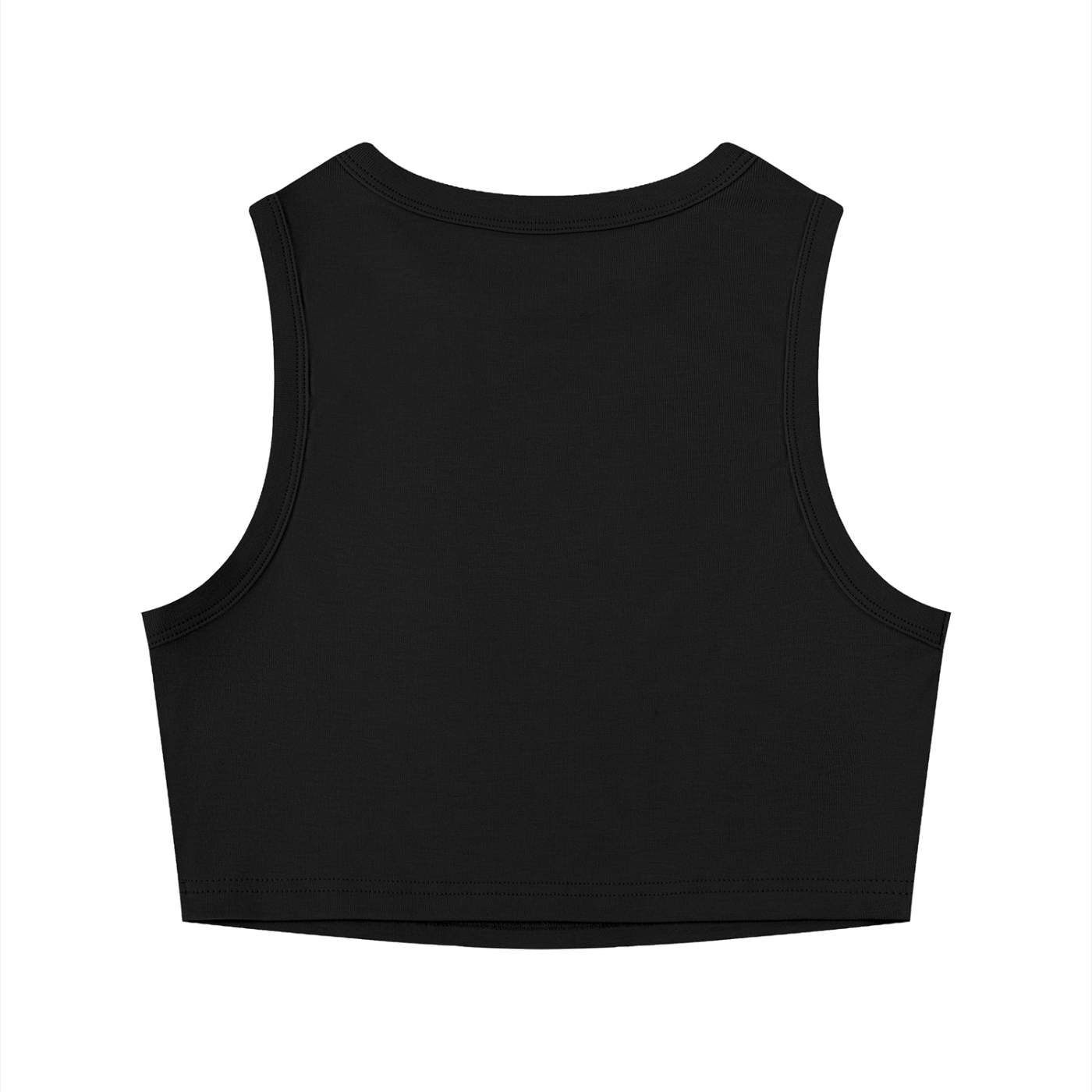 Gotycki Crop Top Krzyż Sacral | Gothic Sleeveless Crop Top | Dark Essential