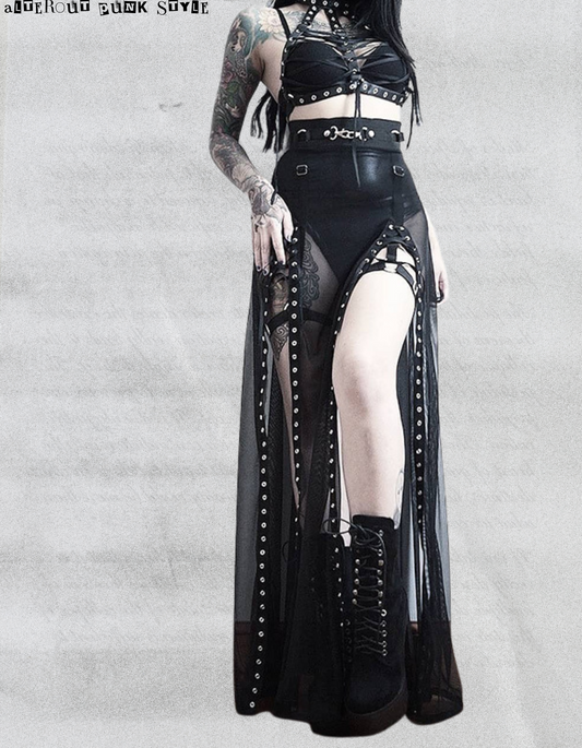 Punkowa Spódniczka  Black Vixen